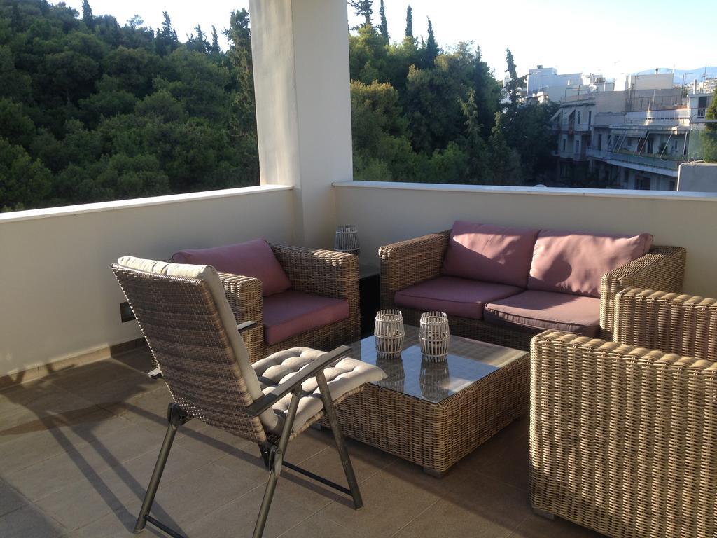 Athens Lycabettus Hill Penthouse, Private Roof Garden & Pool Apartment ภายนอก รูปภาพ