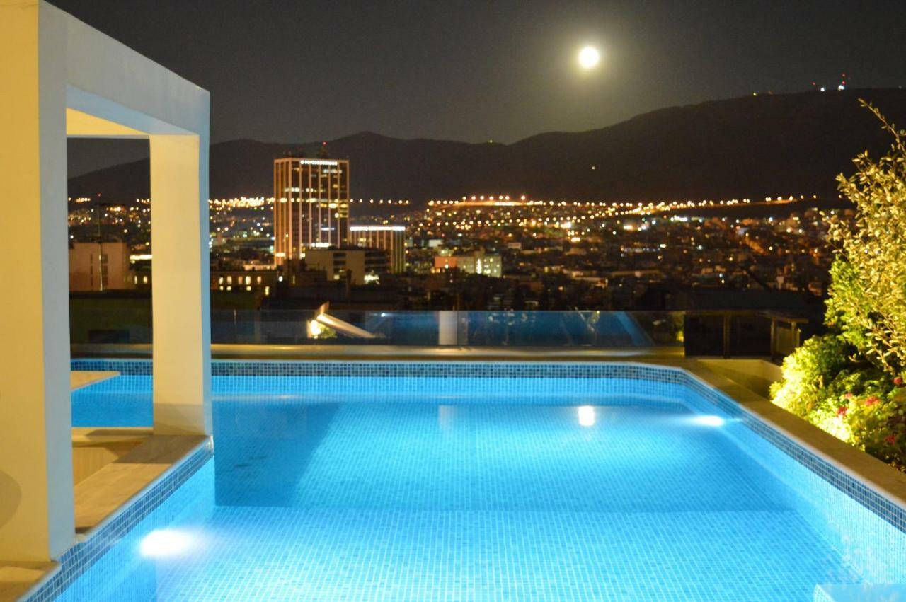 Athens Lycabettus Hill Penthouse, Private Roof Garden & Pool Apartment ภายนอก รูปภาพ
