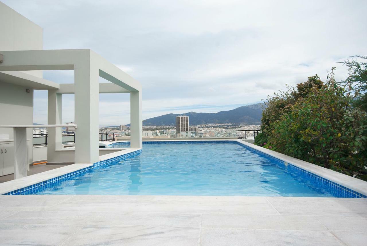 Athens Lycabettus Hill Penthouse, Private Roof Garden & Pool Apartment ภายนอก รูปภาพ