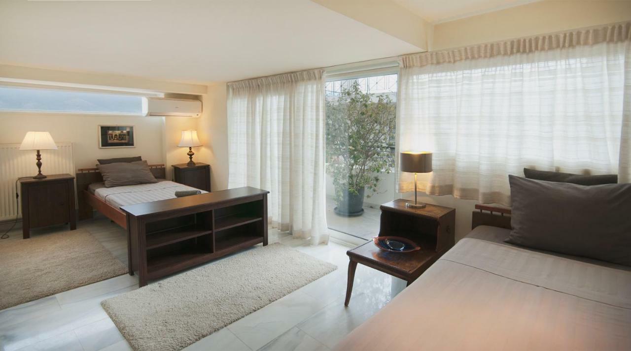 Athens Lycabettus Hill Penthouse, Private Roof Garden & Pool Apartment ภายนอก รูปภาพ